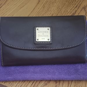 Dooney and Bourke checkbook wallet